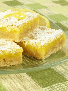 cocktail party food - lemon squares recipe