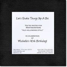 cocktail party ideas - invitation