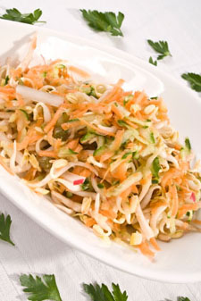 luau recipes - oriental cabbage salad